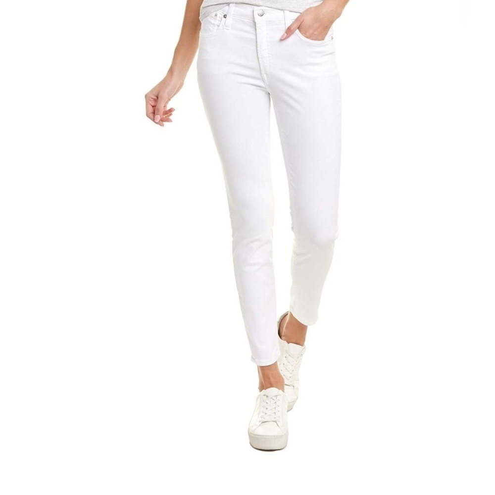 J. Crew Women's White Skinny Jeans